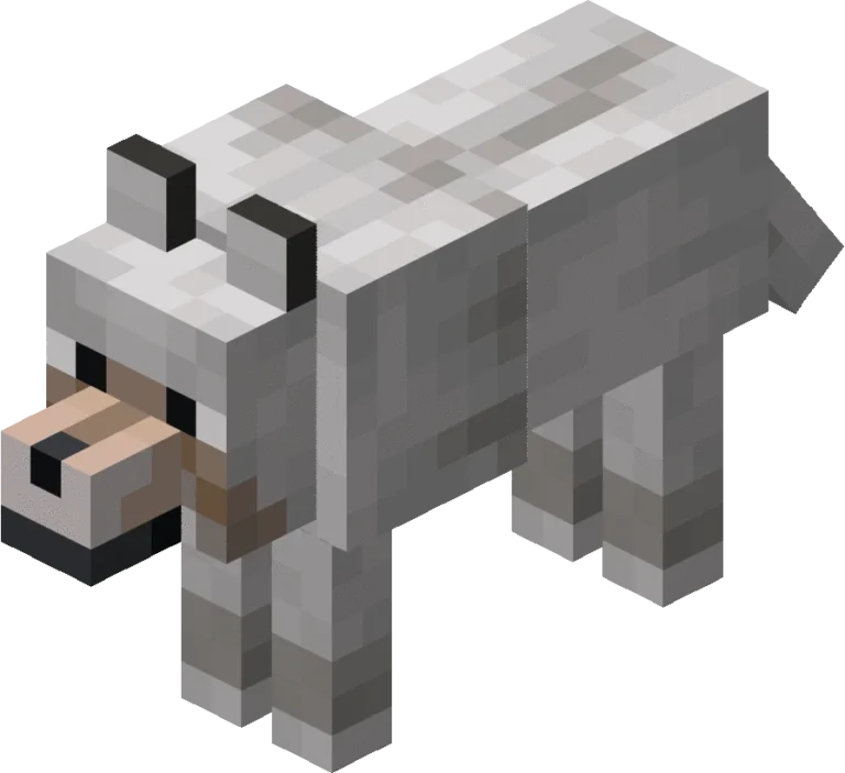 Minecraft wolf
